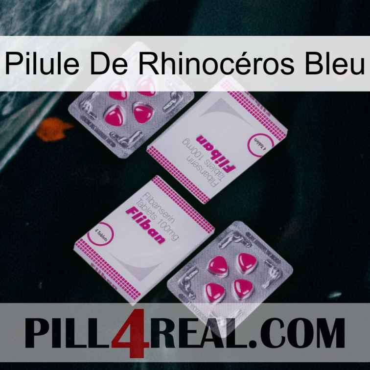 Pilule De Rhinocéros Bleu 33